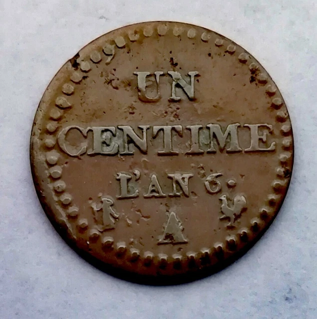 1 centime An 6 A Paris Dupré