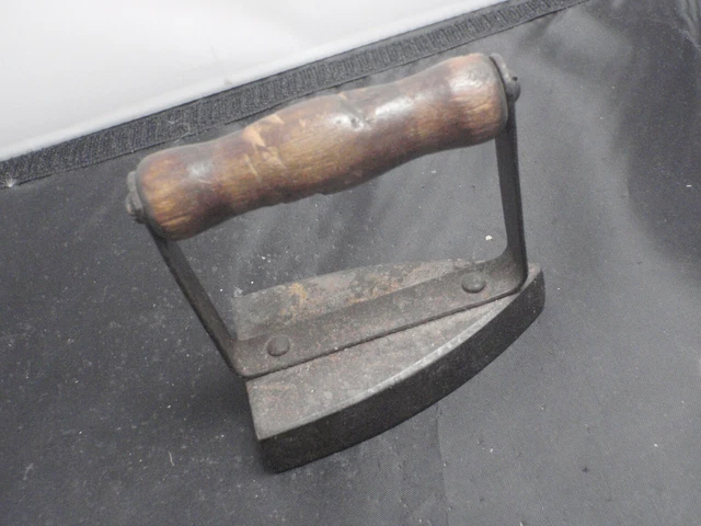 Original  Swedish Miniature Antique 19th century  flat  Iron 3" high
