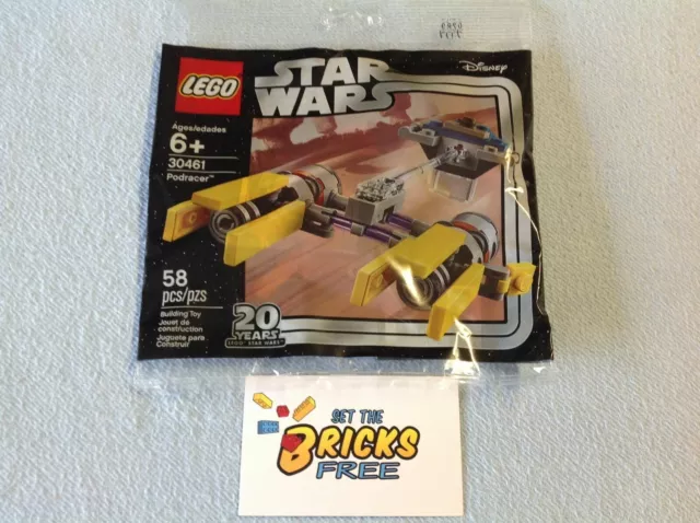 Lego Star Wars 30461 Podracer Polybag New/Sealed/Retired/Hard to Find