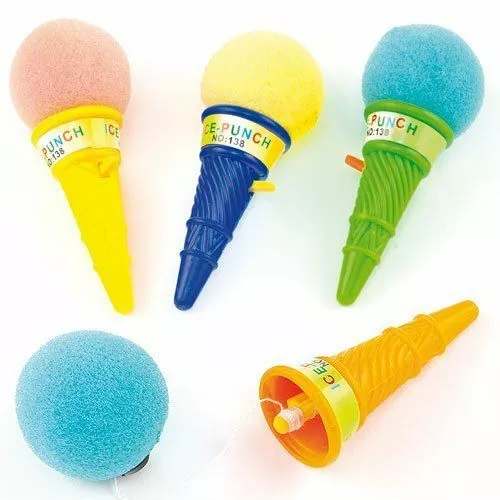 12 Ice Cream Poppers - Pinata Toy Loot/Party Bag Fillers Wedding/Kids