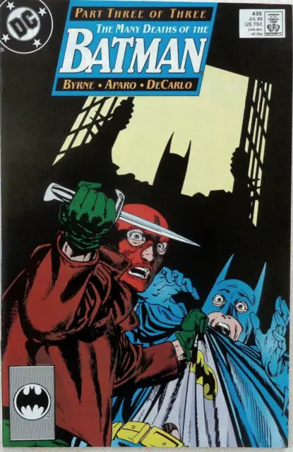 Batman #435 1989 DC Comic The Many Deaths of Batman Part Three VF/NM