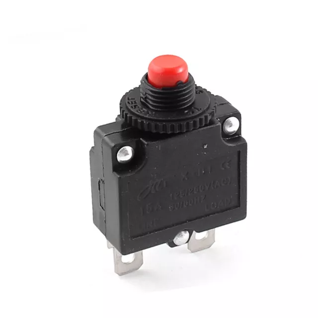 AC 125V/250V 15A Bouton de Commande Circuit Protecteur de Disjoncteur