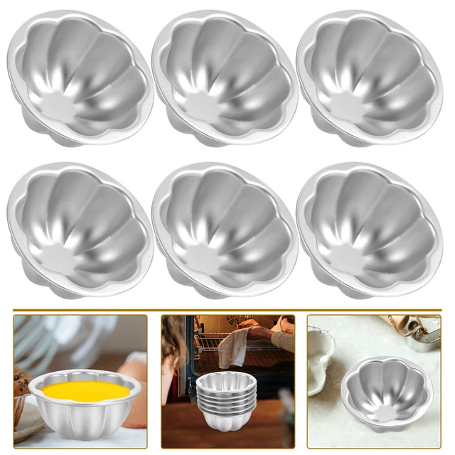 6 pz stampo per torta tazza per muffin stampo per torta stencil per biscotti budino