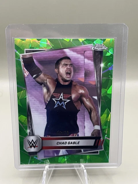 TOPPS CHROME SAPPHIRE WWE 2025 chad gable /75 green EUR 1,00 PicClick DE