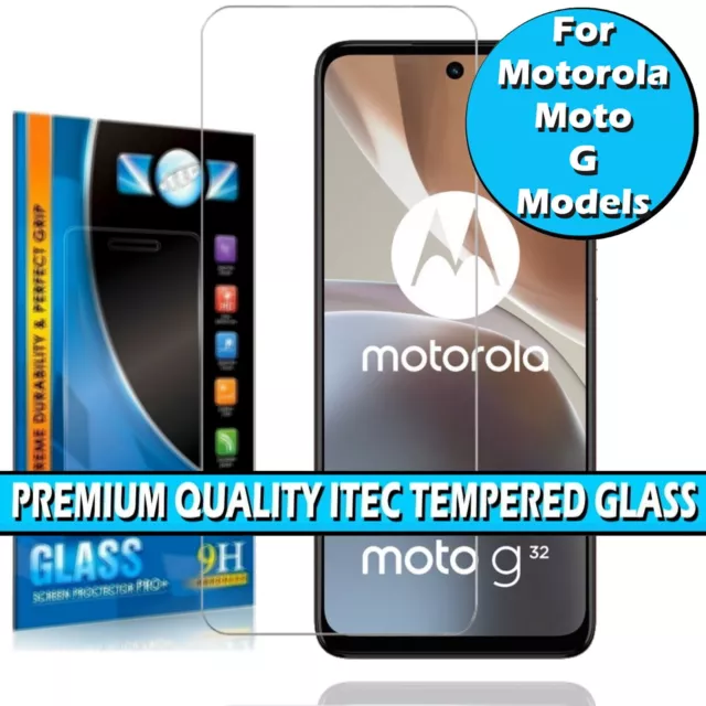 Gorilla Tempered Glass Screen Protector Cover For Motorola Moto G Power Fast Pro