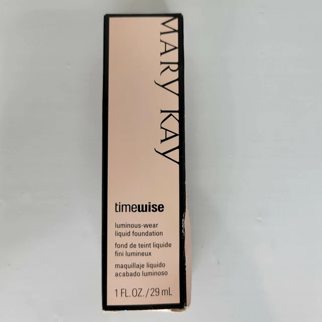 Base líquida Mary Kay Timewise desgaste luminoso marfil 4 038699 descontinuada