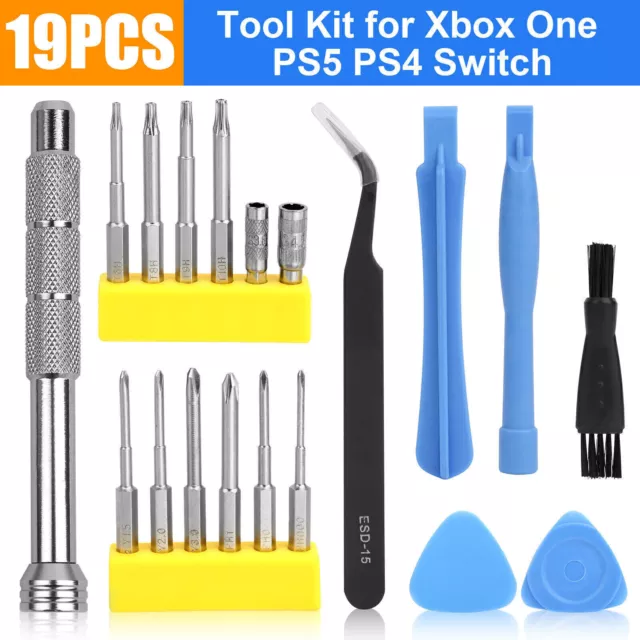 Repair Tool Set Pry Screwdriver Kit For PS4/5 Xbox One Controller Console Switch