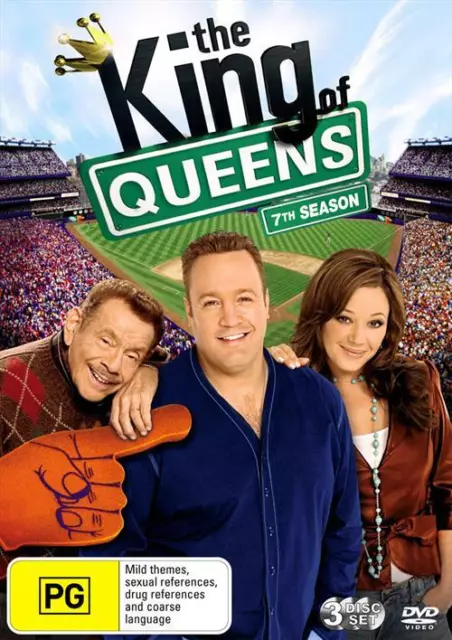 KING OF QUEENS, The : Season 7 (Box Set, DVD, 2004) in good