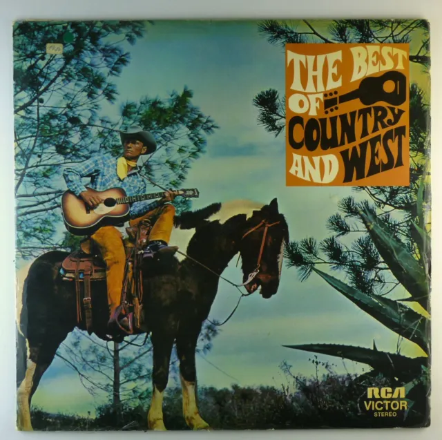 12 " LP - Variés - The Best Of Country And West - D2667 - Cleaned