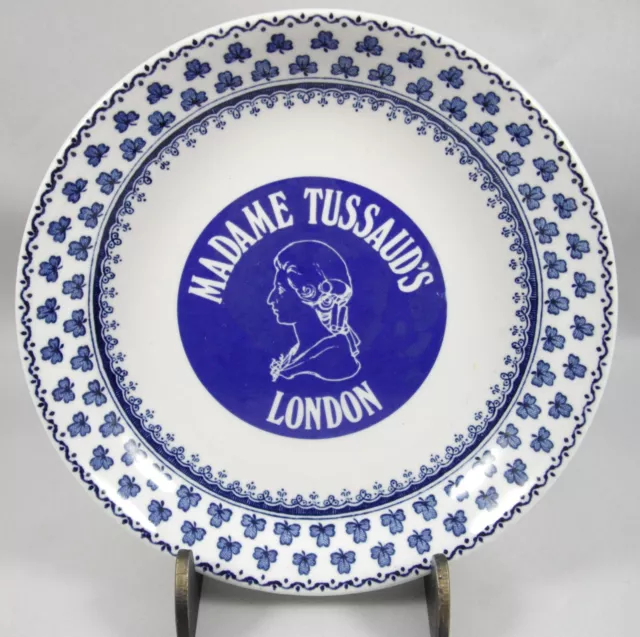 Madame Tussauds London Trinket Dish Adams Wedgwood English Ironstone VTG England