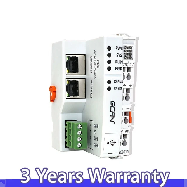 PLC PROGRAMMABLE LOGIC Controller Supporting up to 32pcs I/O Expansion ...