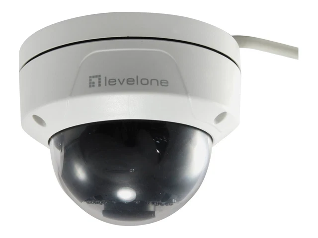 LevelOne Network surveillance camera dome outdoor vandal / weatherproof FCS-3087