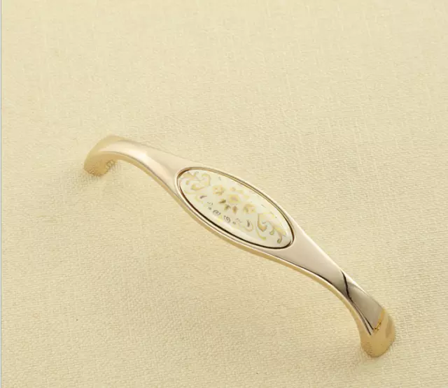 Ceramic Cabinet Knobs Drawer Cupboard Retro Furniture Door Pull Handle