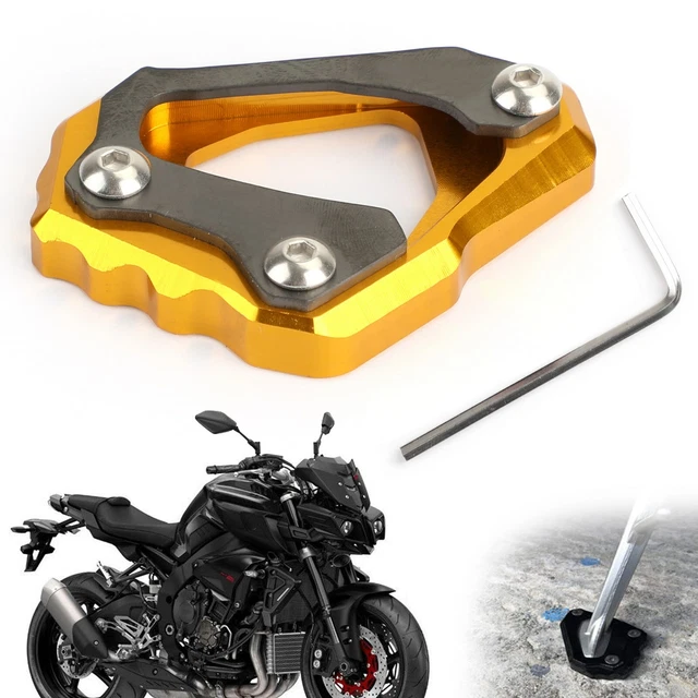 Per Yamaha MT-10/FZ-10 16-2018 cavalletto laterale prolunga piastra Y A7