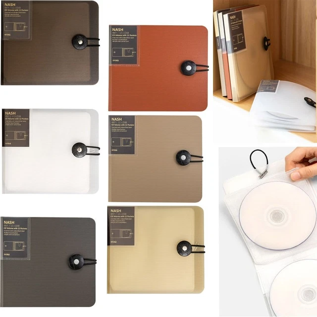 DVD Storage Cover CD Bag Holder DVD Organizer DVD Case CD Case Album Box Cases