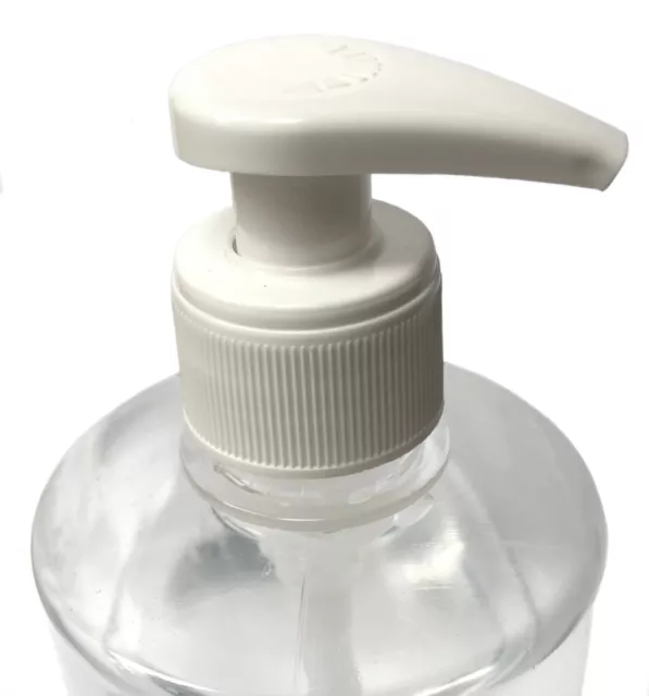 80x 500ml Pump Dispenser Bottles Refillable Empty Bottles Job Lot Wholesale