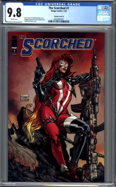 The Scorched #1 McFarlane Variant Cover D 1st Print Image Comics CGC 9.8