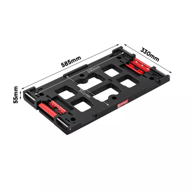 Placa adaptadora para cajas Qbrick: solución de conexión versátil 2