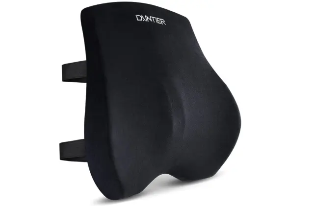 Back Cushion,Lumbar Support Cushion Pillow,100% Memory Foam Car Cushion, Office