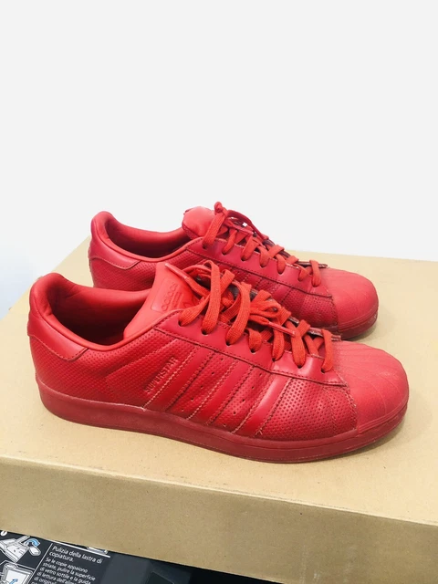 ADIDAS SUPERSTAR ROSSE originali Pharrell Williams numero 42 2 3
