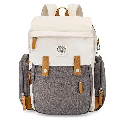 Parker Baby Diaper Backpack - Large Diaper Bag with Insulated Pockets
