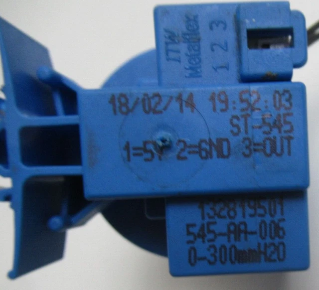 Pressostat ST-545-AA-021 Pour Lave-linge Beko WMB51221S - Pièce D’occasion En Très Bon état