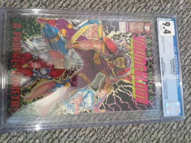 Youngblood #2 Pink Variant  cgc 9.4 First App Of Prophet Image Comics 1992