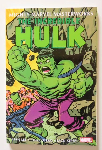Might Marvel Masterworks Incredible Hulk Lair of Leader Graphic Novel Comic Book
