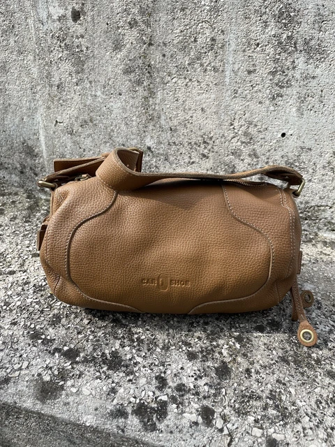 Borsa “Baguette” in pelle Car Shoe