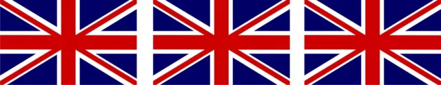 2,5x4 cm 3x Mini PREMIUM Auto Aufkleber Grossbritannien Union Jack UK Sticker