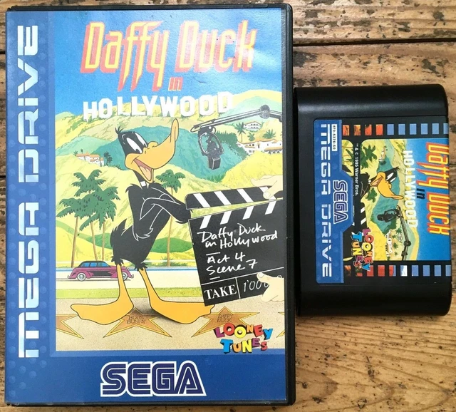 DAFFY DUCK IN Hollywood En Boîte Sans Notice Sega Megadrive Pal Euro ...