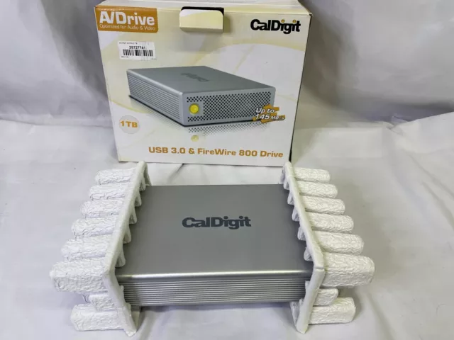 CalDigit AVDrive 1TB USB 3.0 FireWire 800 Drive