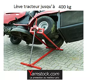 Cric léve tracteur / tondeuse 400kg WC
