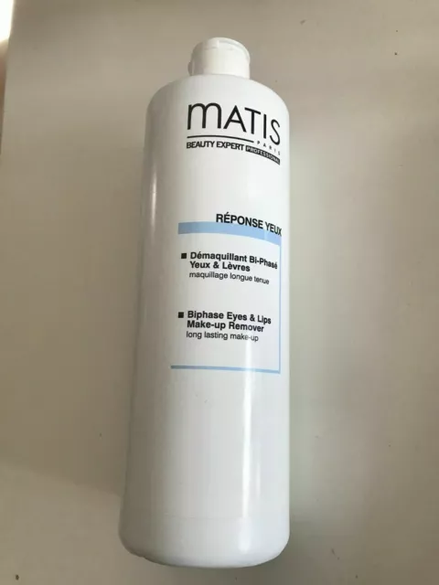 Testeur Démaquillant Bi-Phasé, Réponse Yeux, Matis, 500ml