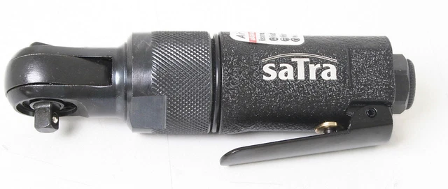SATRA 1/4" Drive Air Ratchet Wrench Reversible Pneumatic Ratcheting Wrench Tool