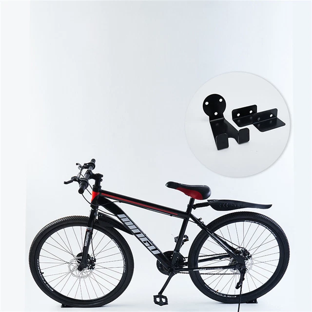 Bike Pedal Rack Hook Wall Mount Bracket Hanger Tire Holder Storage Rack
