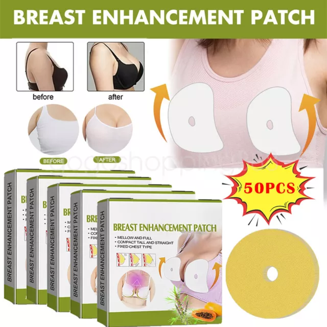 50pcs Breast Enhancement Patch Plant Ingredients Bust Enlargement Lifting Patch