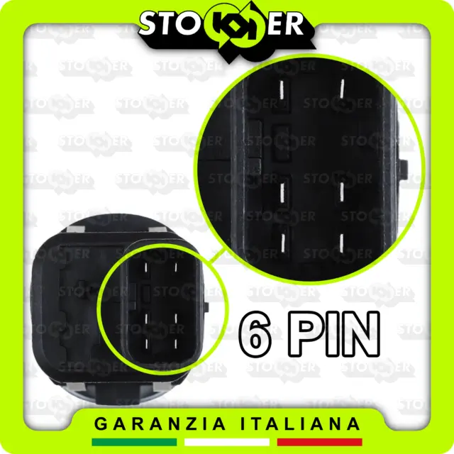 Pulsantiera Interruttori Alzacristalli lato guida per FORD Fiesta Mk5 2001-2008 2