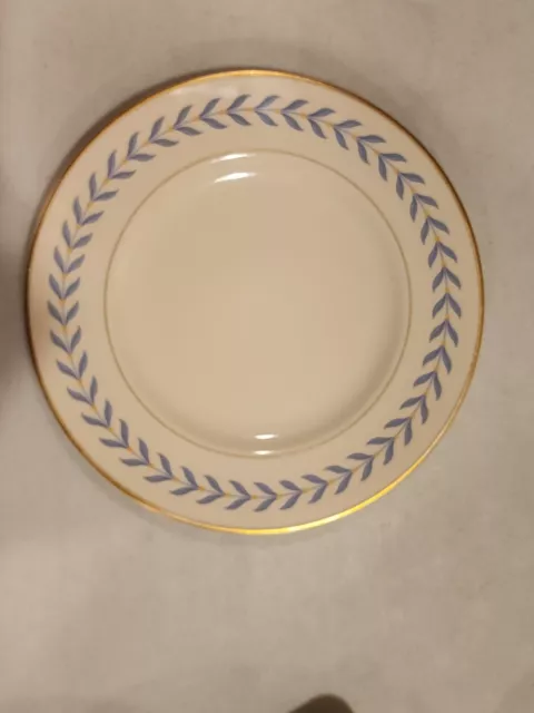 Sherwood Blue Laurel -Old Ivory Syracuse China. Replacement Dinner Plate(s)
