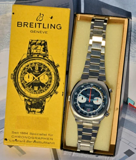 Chrono BREITLING Trans Ocean Chrono Matic calibro 12 anni 70 come nuovo con box