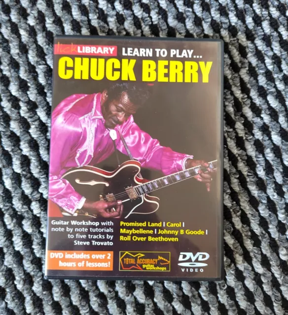 LICK LIBRARY Learn to Play CHUCK BERRY JOHNNY B GOODE Rock Song Guitar Tutor DVD