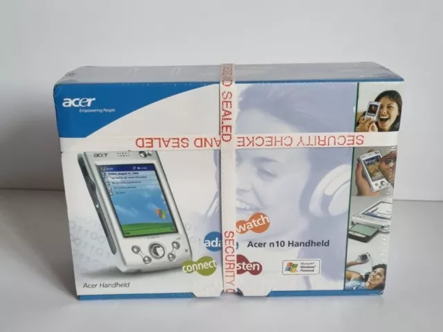NIB Vintage Acer N10 Handheld PDA - WM 2003 | 64 MB RAM  | CPN100H005