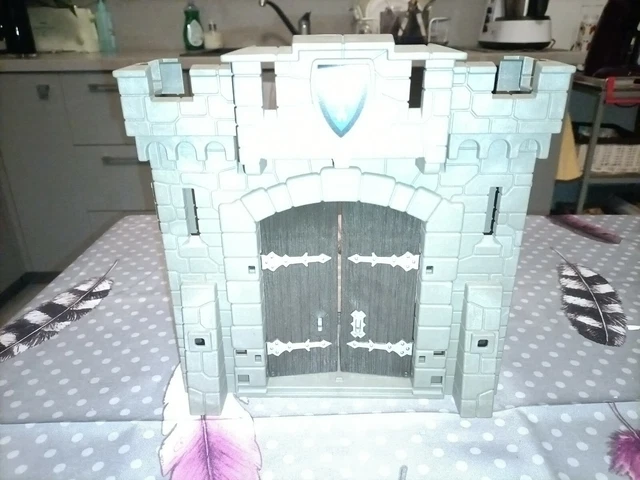Pièce Détachée Playmobil : Mur D'entrée Pour Château Médiéval 3268 - Occasion