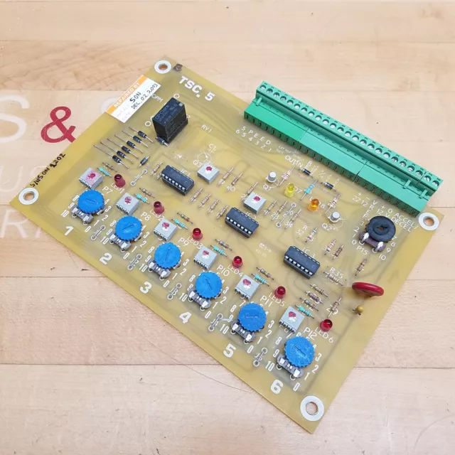 Shell-O-Matic TSC.5 Circuit Board, speed 654321 with CPClare LM44D00 8-Pin Relay