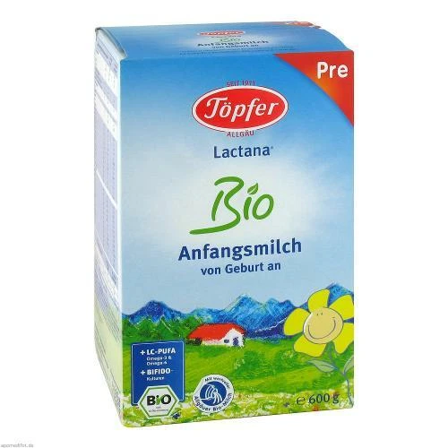 TÖPFER Lactana Bio Pre Pulver 600 g