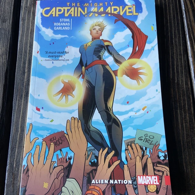 Mighty Captain Marvel #1 (Marvel, 2017) Alien Nation