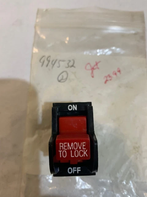 Jet 994532 switch with key for lathes & sanders