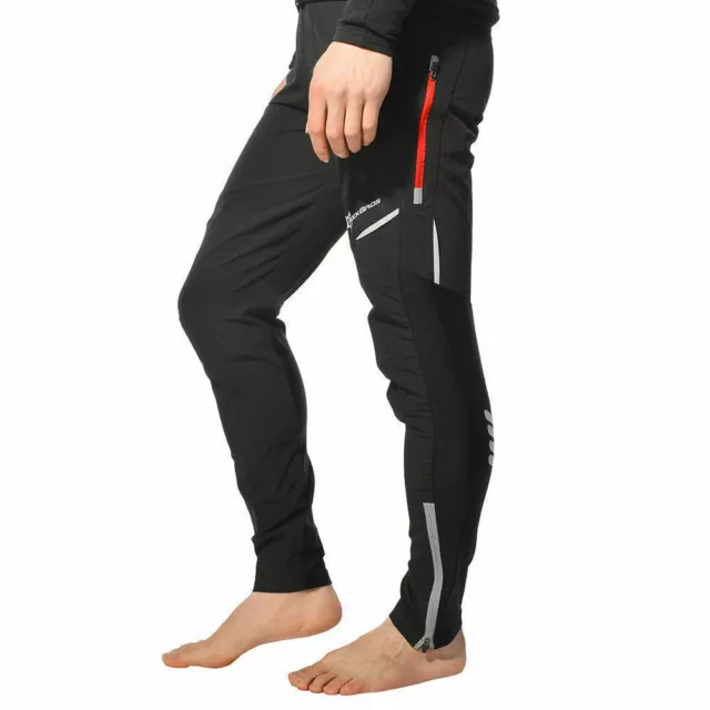 New RockBros Cycling Casual Black Pants Sporting Hiking Long Reflective Trousers