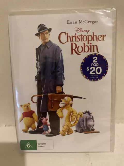 Christopher Robin (DVD, 2018) Brand New Sealed