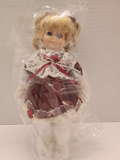 Porcelain Doll Carousel Horse Hailey  Heritage Heirloom Millennium 2000 Ed. NRFB